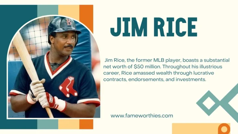 Jim Rice Net Worth