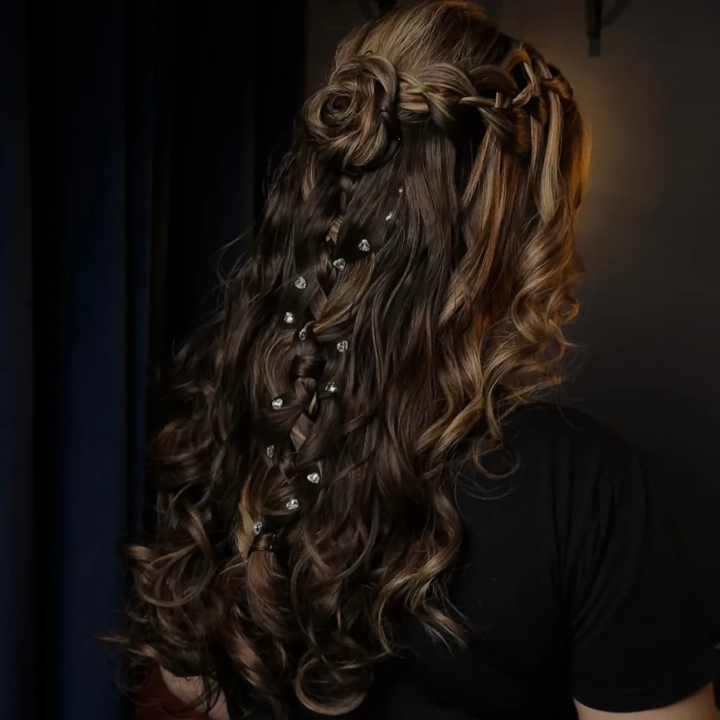 Waterfall Braid Detail