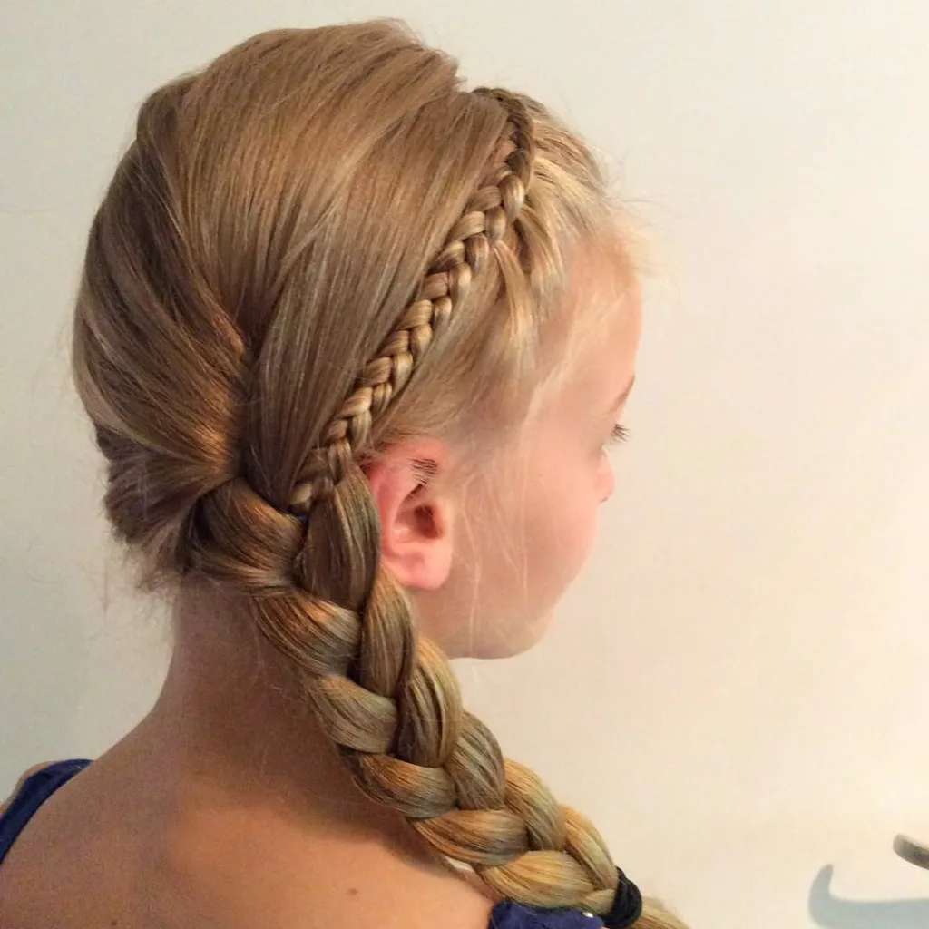 Braided Headband Half Up