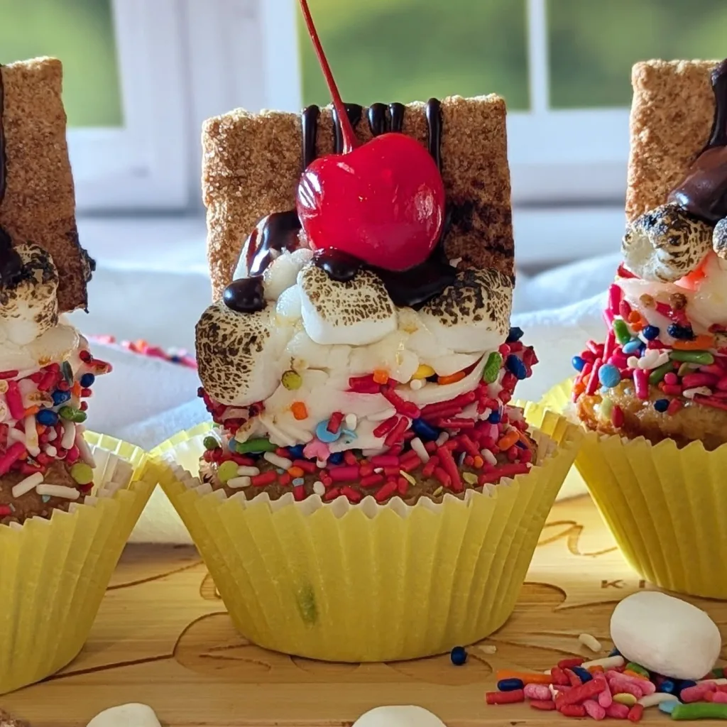 Confetti-Filled Cupcakes