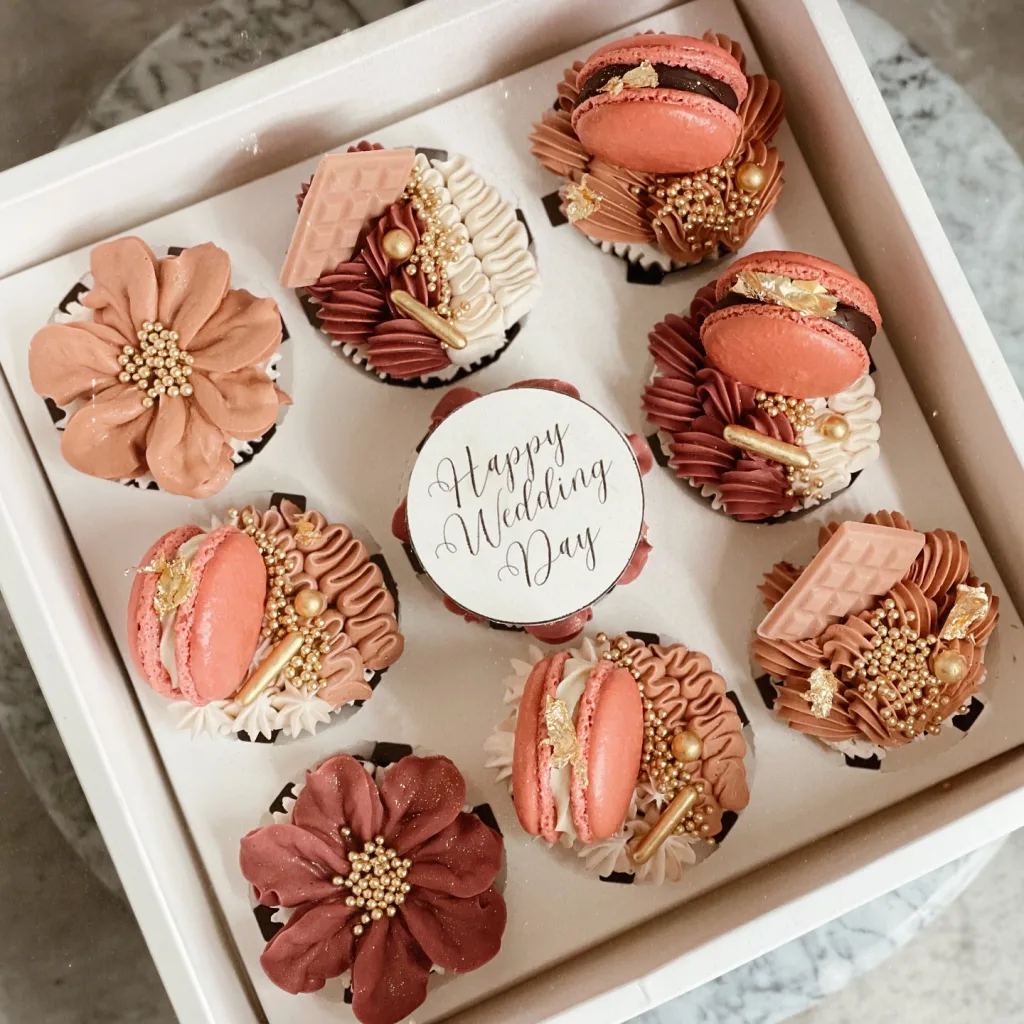 Rosé Buttercream Swirls