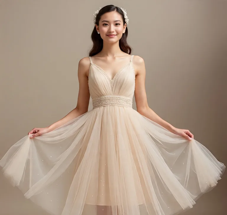 pastel wedding guest dress