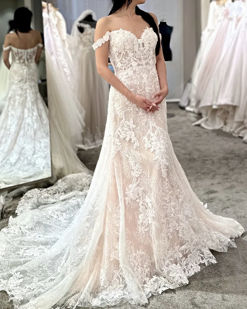 Floral Beaded Detailing