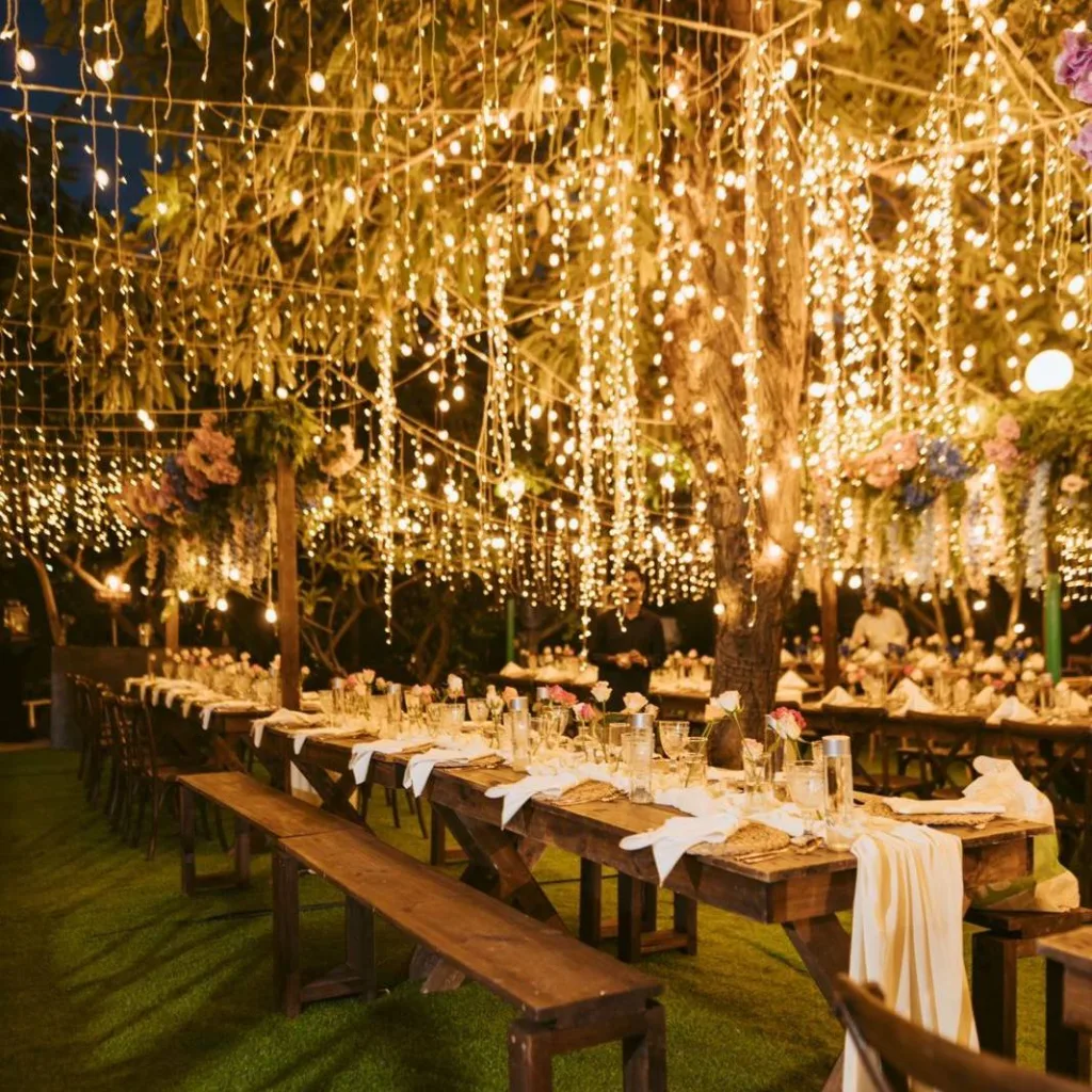 Glittering String Lights