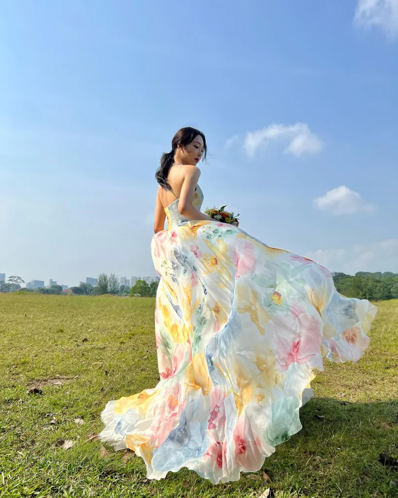 Romantic Floral Maxi Dress