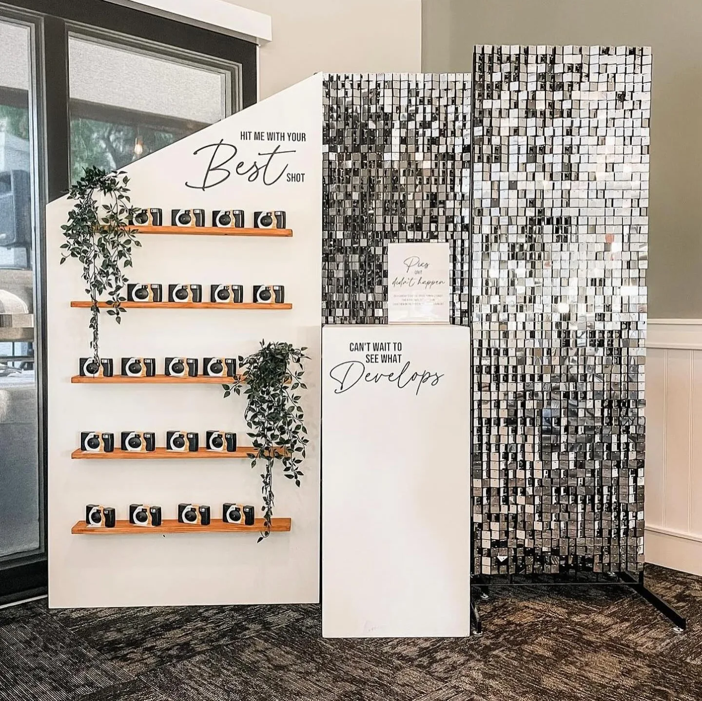 Polaroid Photo Guest Wall