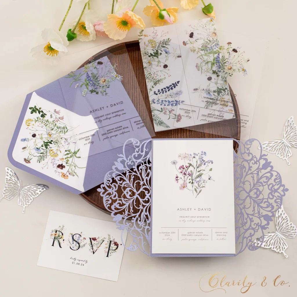 Wildflower Wedding Invitations