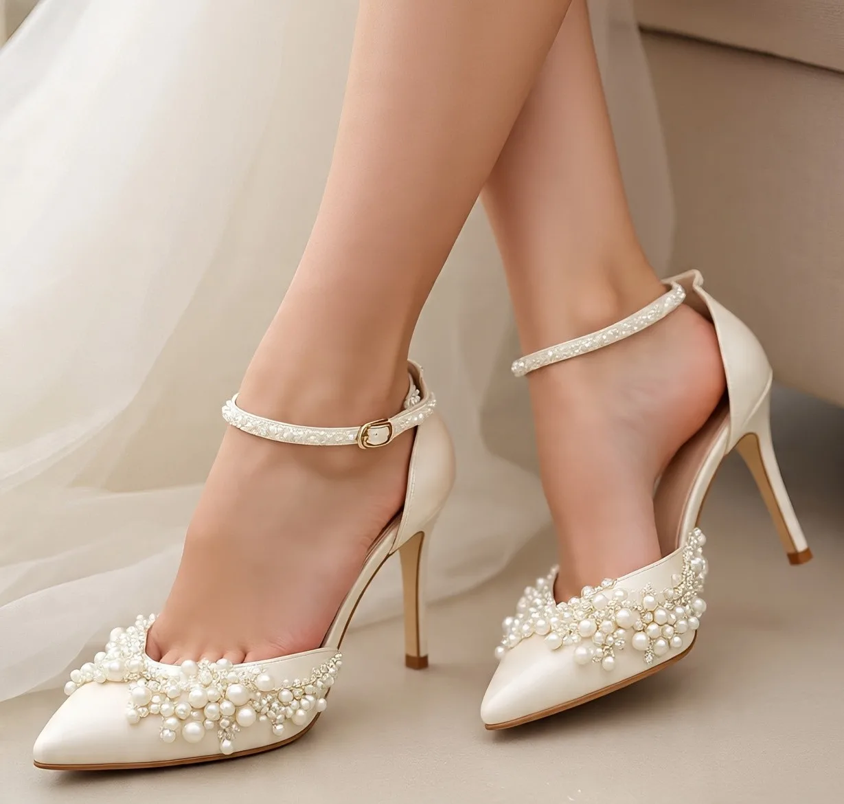 bridal heels