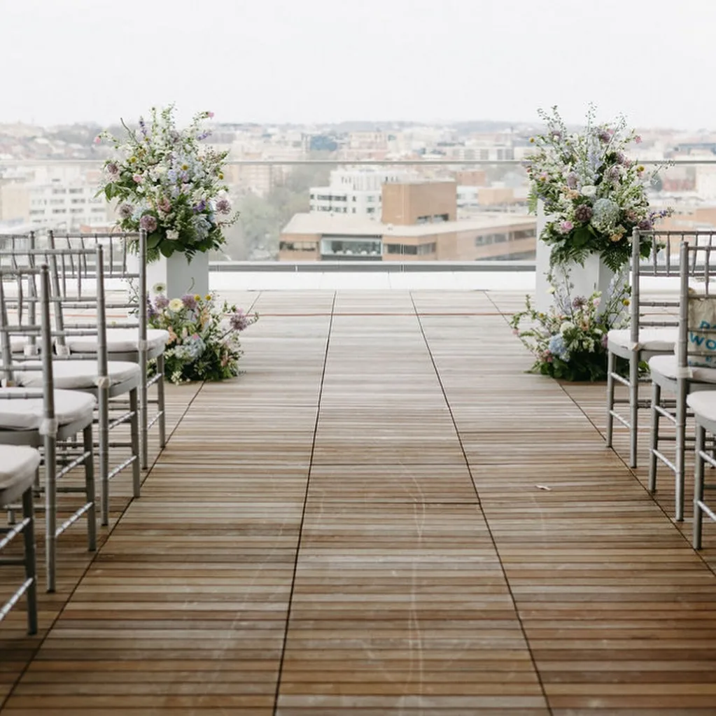 Rooftop Wedding