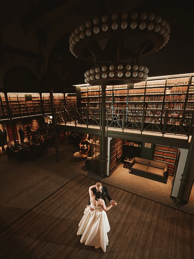 Historic Library Wedding