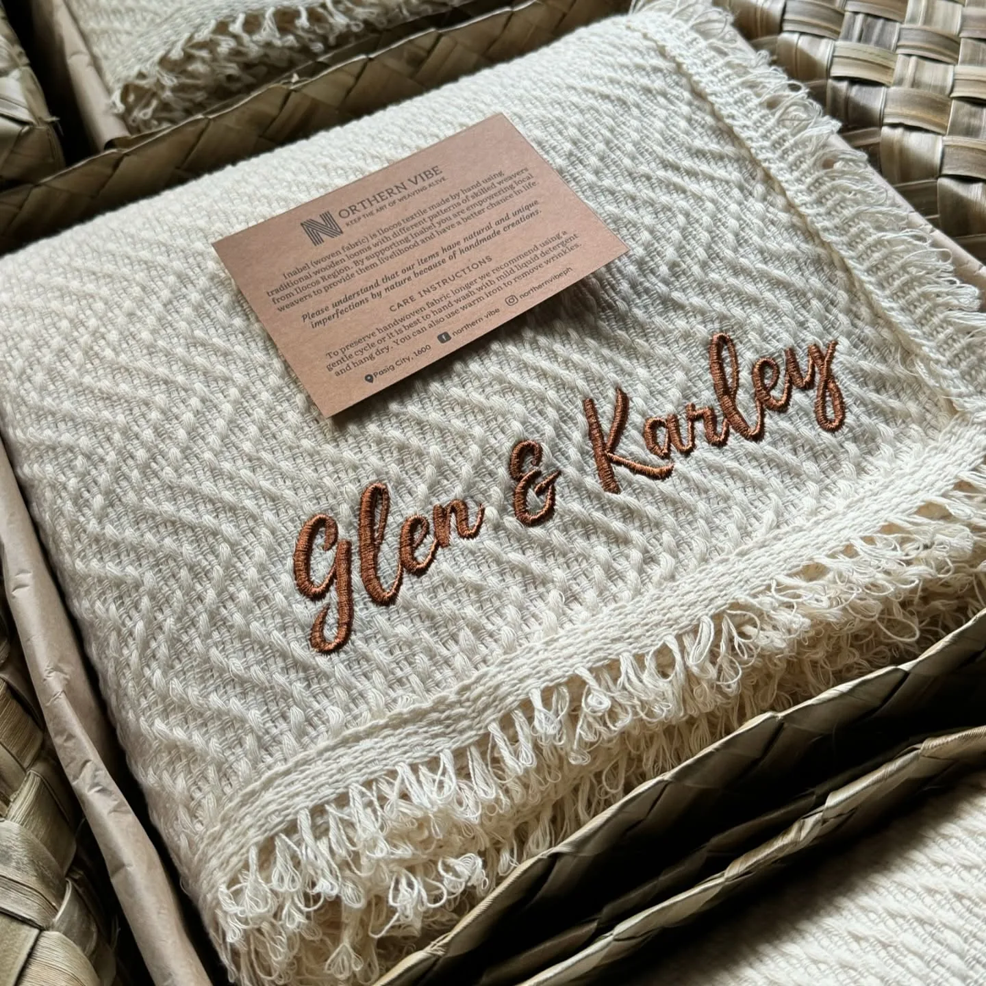 Blanket Wedding Favors