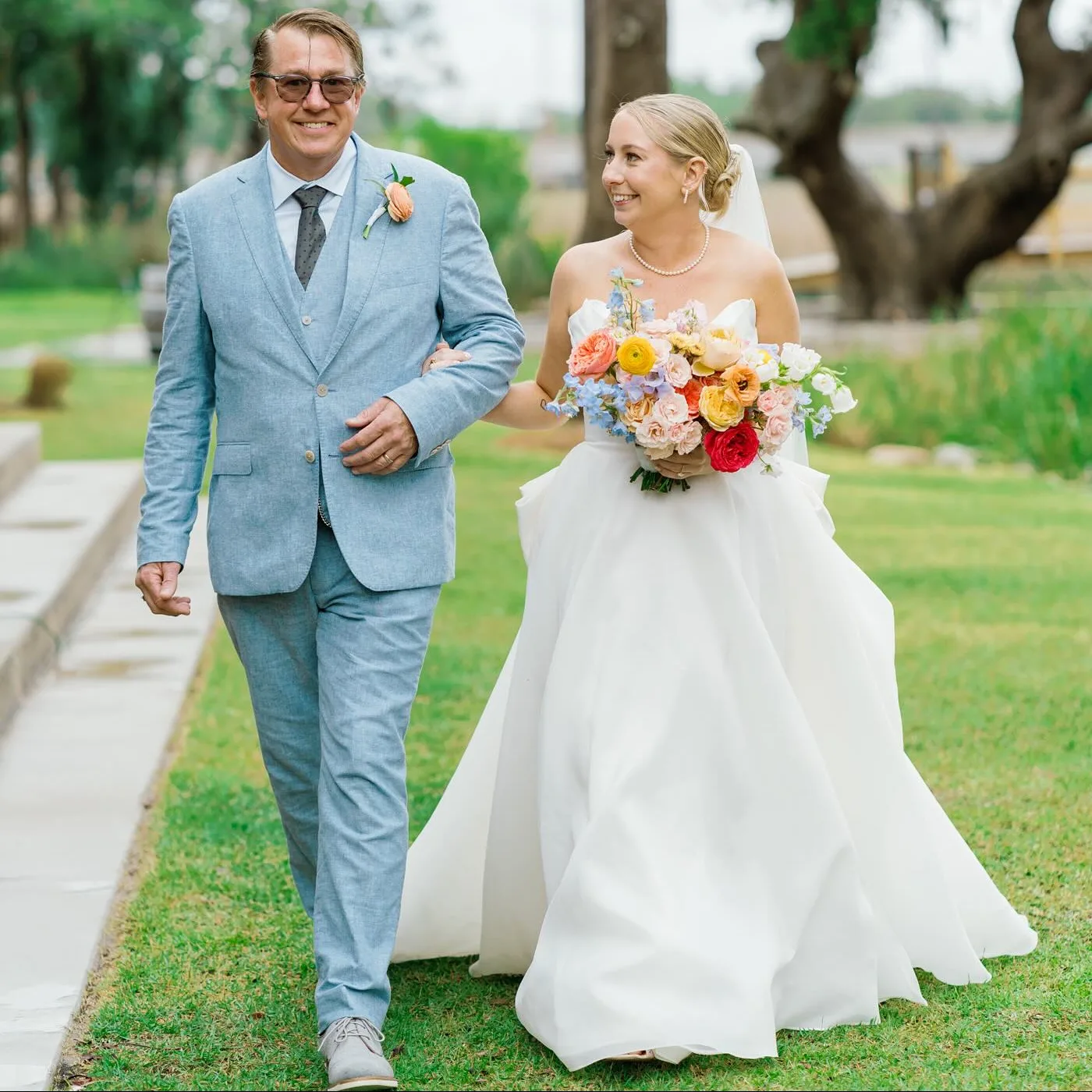 Pastel Garden Ceremony