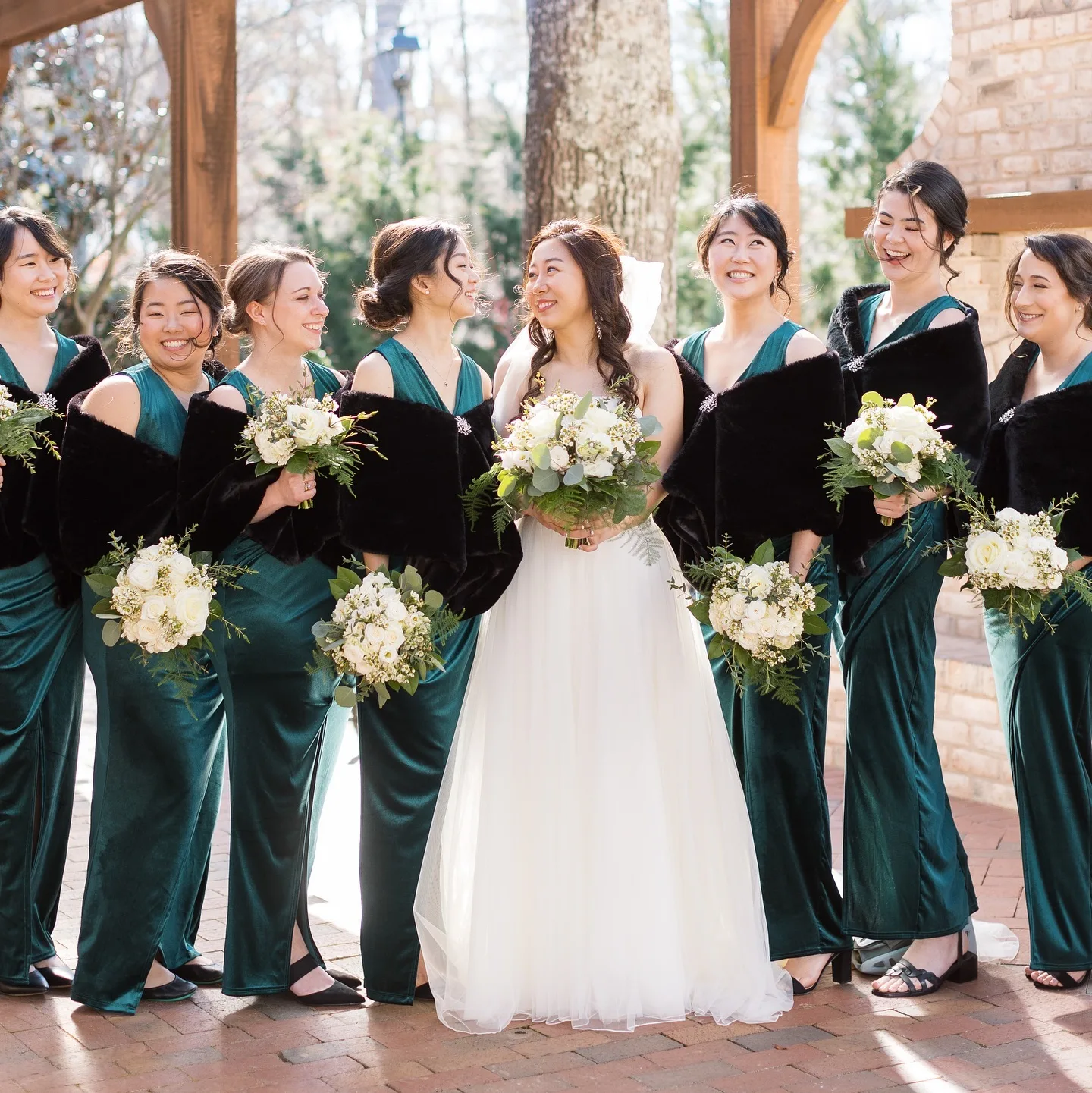 Velvet Bridesmaid Dresses