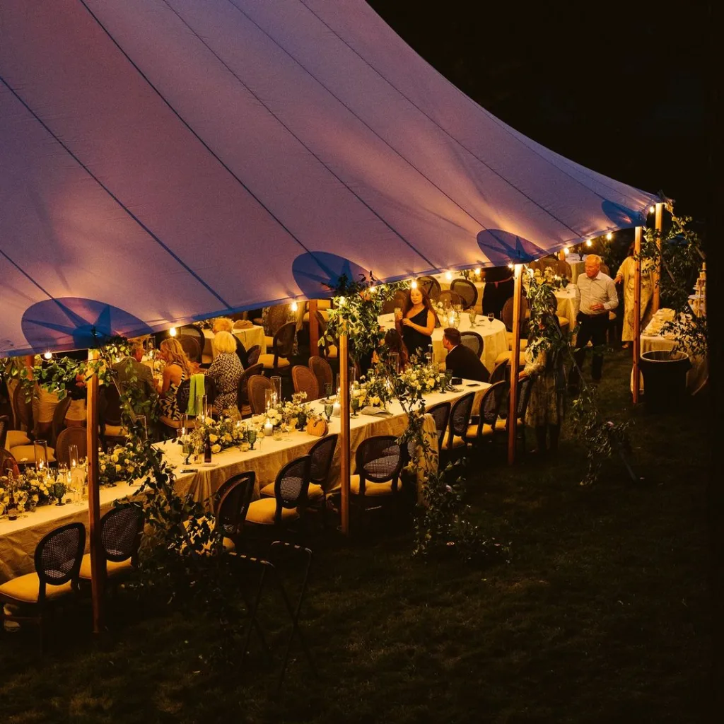 Open-Air Reception Tent