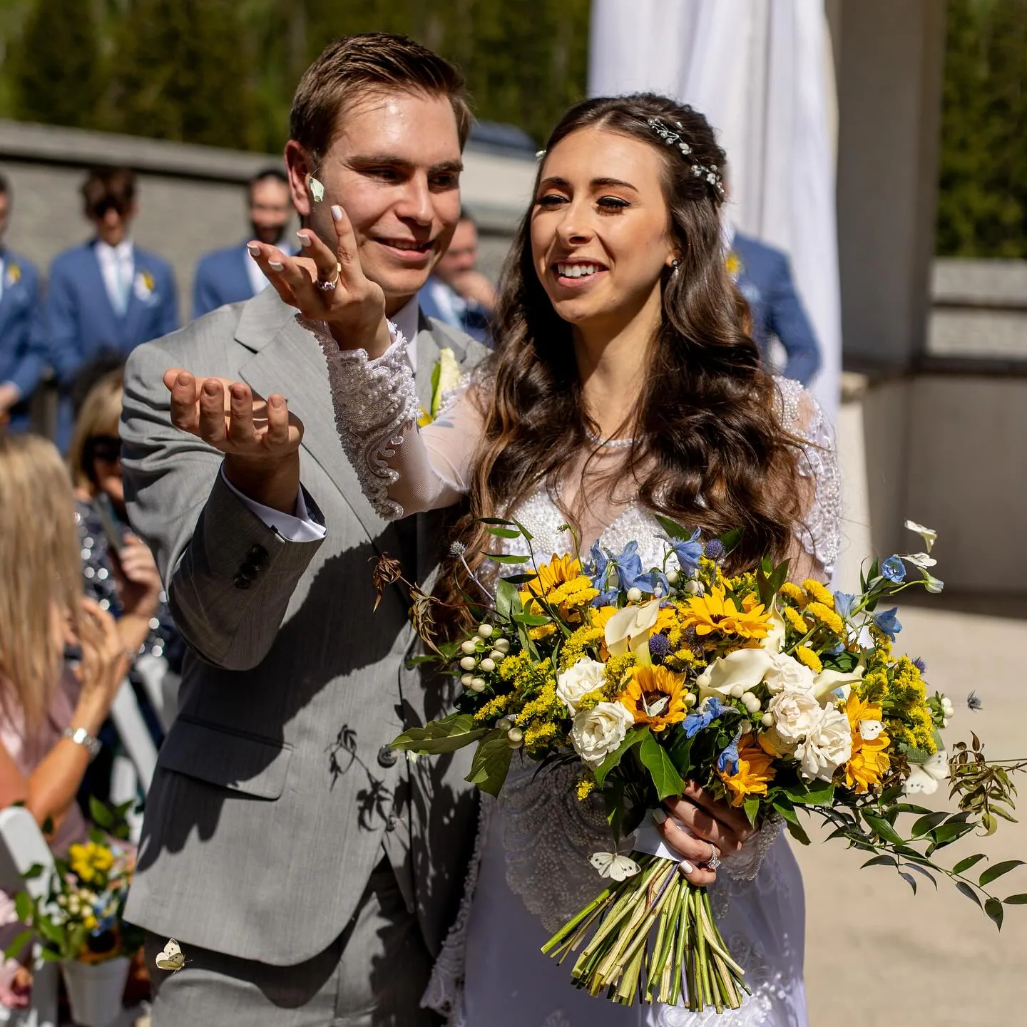Butterfly Release After Vows