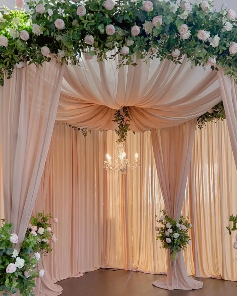 Tree Arch Ceremony Backdrop
