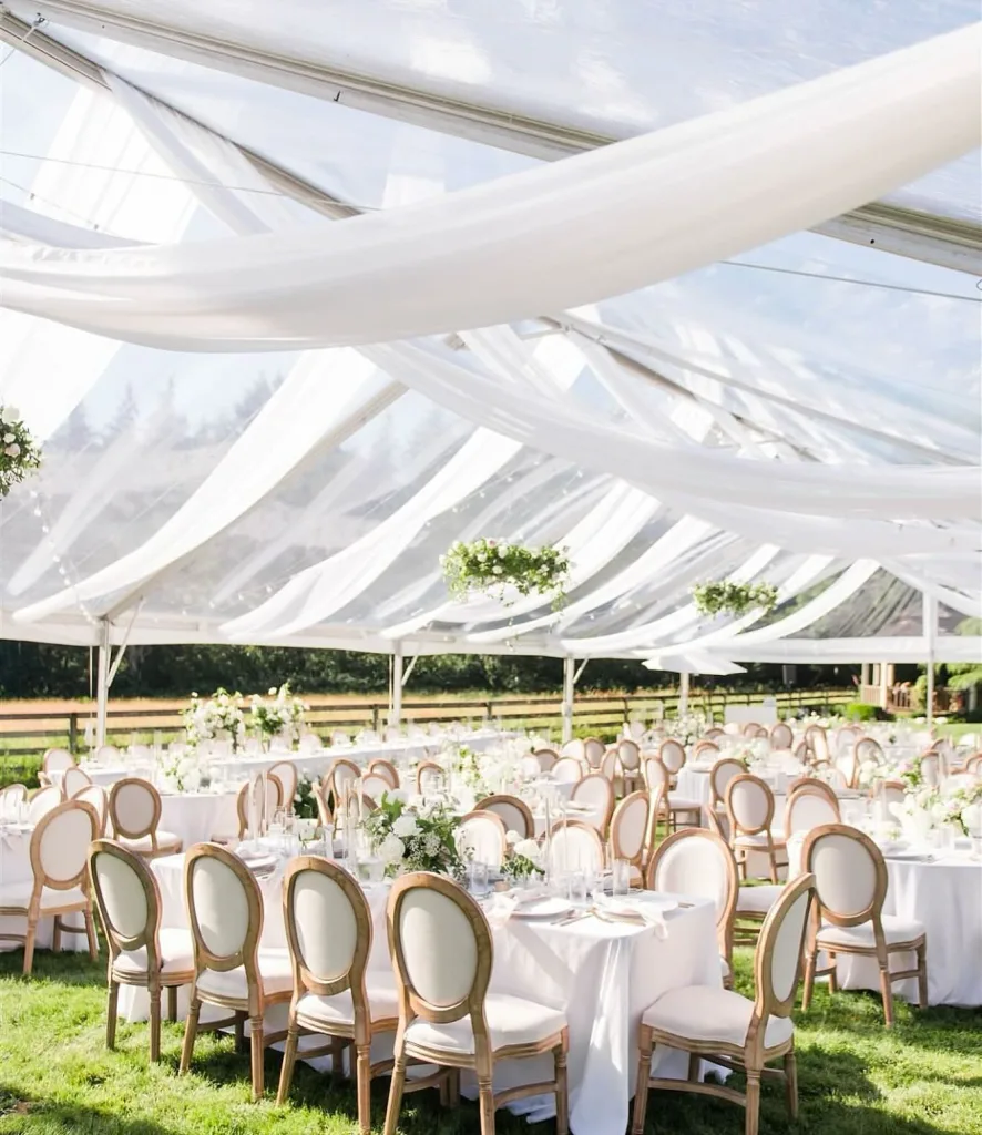 Clear-Top Tent with Starry Views