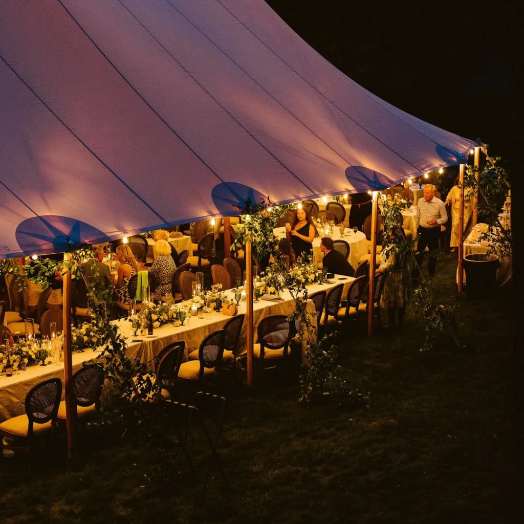 Rustic Woodland Tent