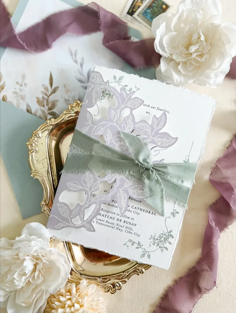 Forest-Inspired Wedding Invitations