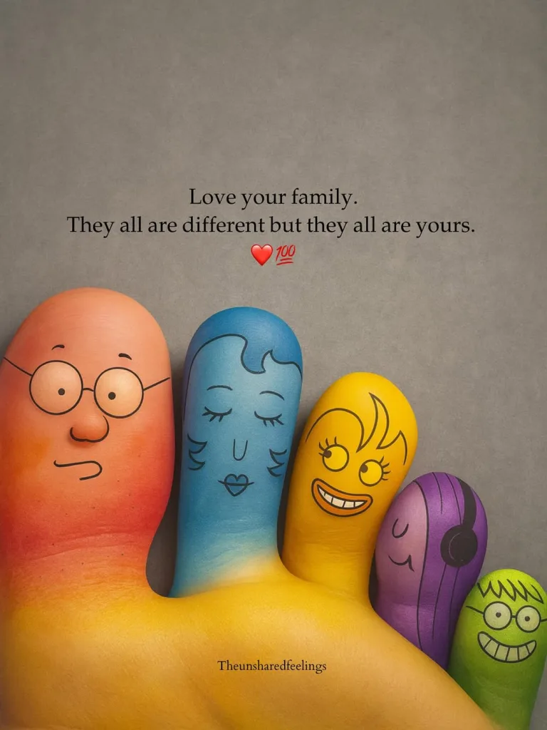 Promise to Love Their Family Quirks