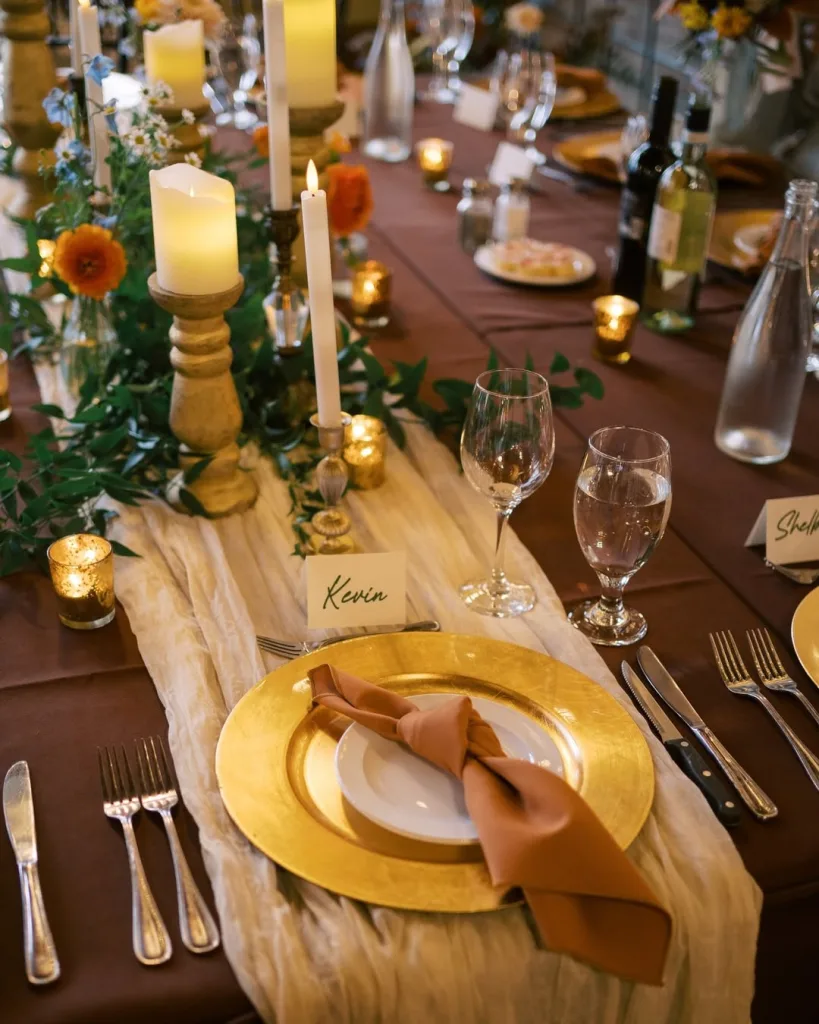 Gold or Silver Chargers