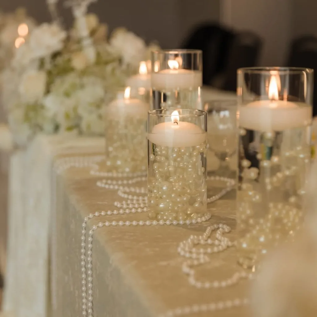 Pearl Candle Holders