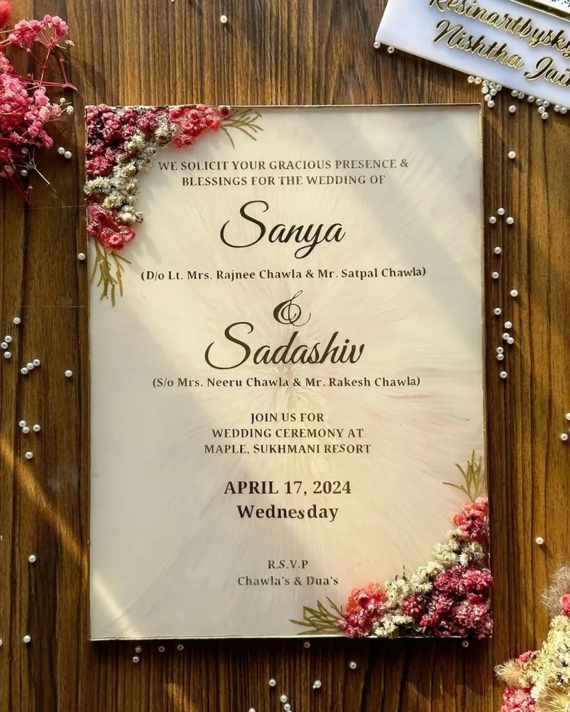 Pearl-Adorned Place Cards