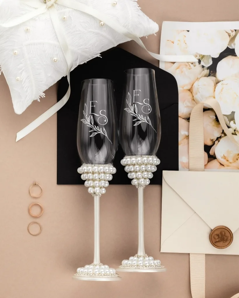 Pearl Glassware Charms