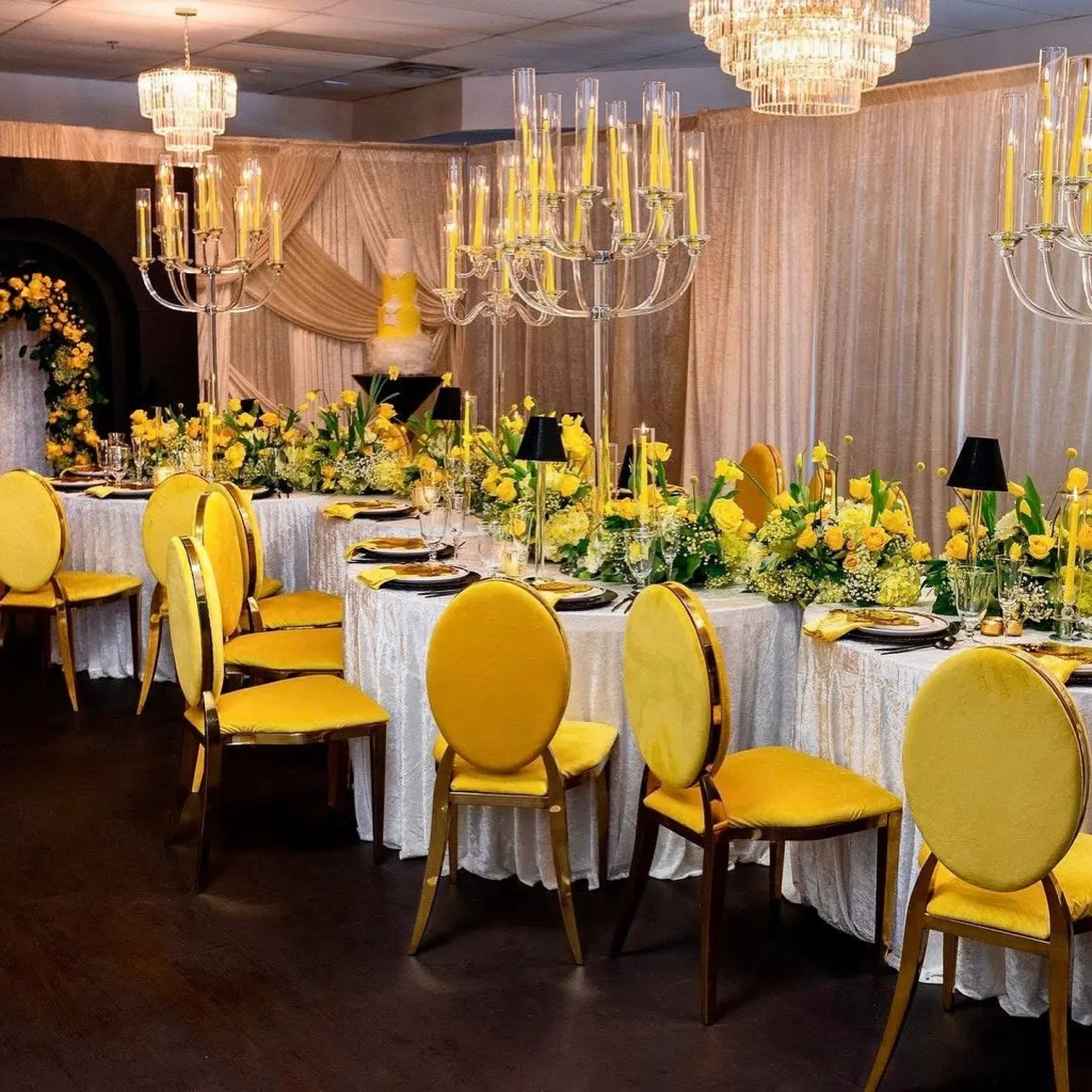 Glamorous Crystal Accents