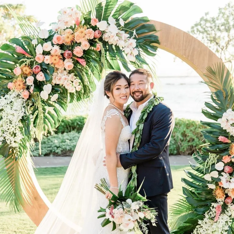 Hawaii Wedding Table Decoration Ideas