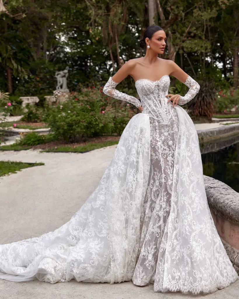 Off-the-Shoulder Rustic Elegance