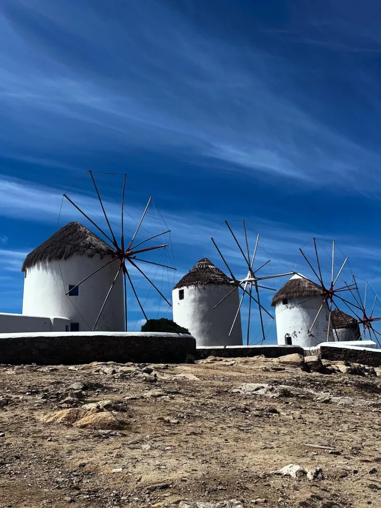 Explore the Windmills of Mykonos