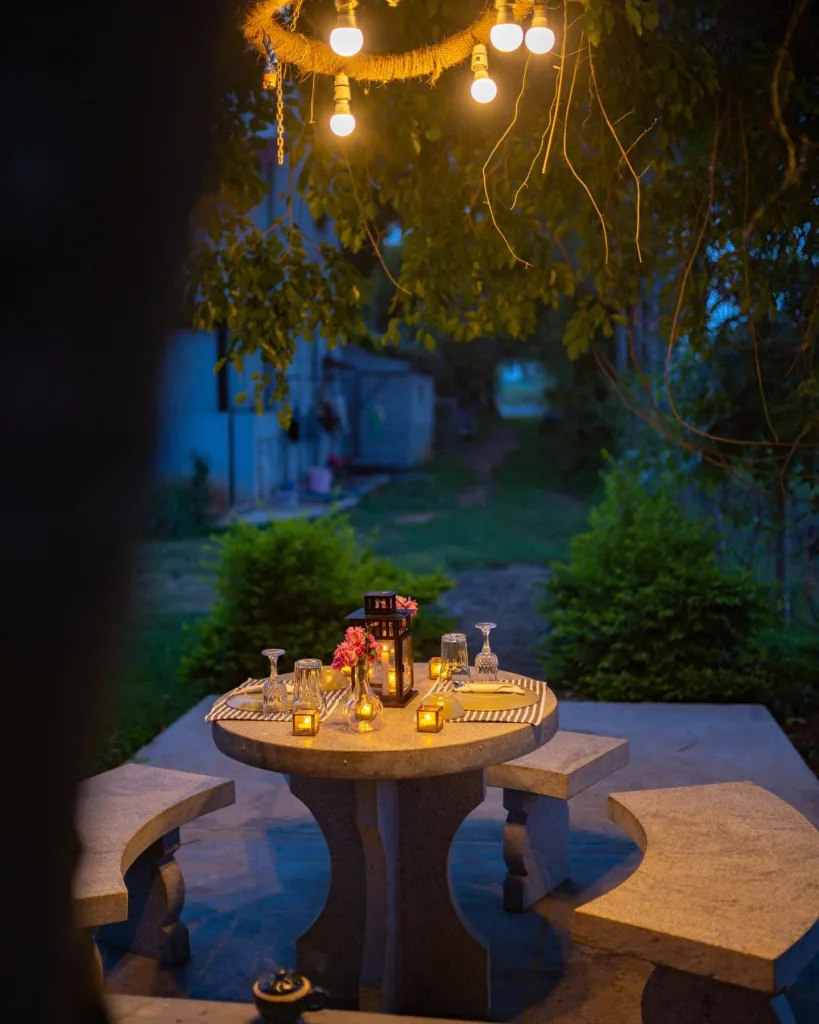 Starlit Evening on the Balcony or Garden