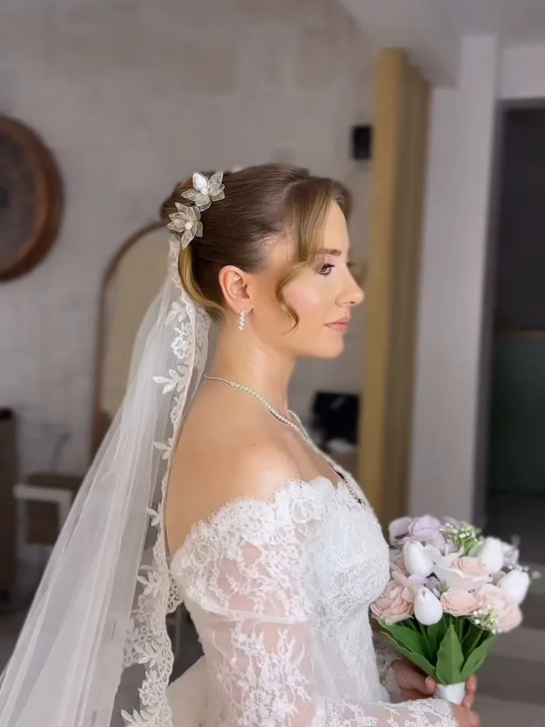 Pin the Veil on the Bride