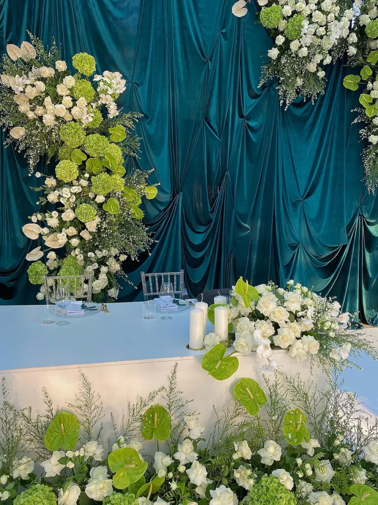 Hosta Leaf Bridal Bouquet