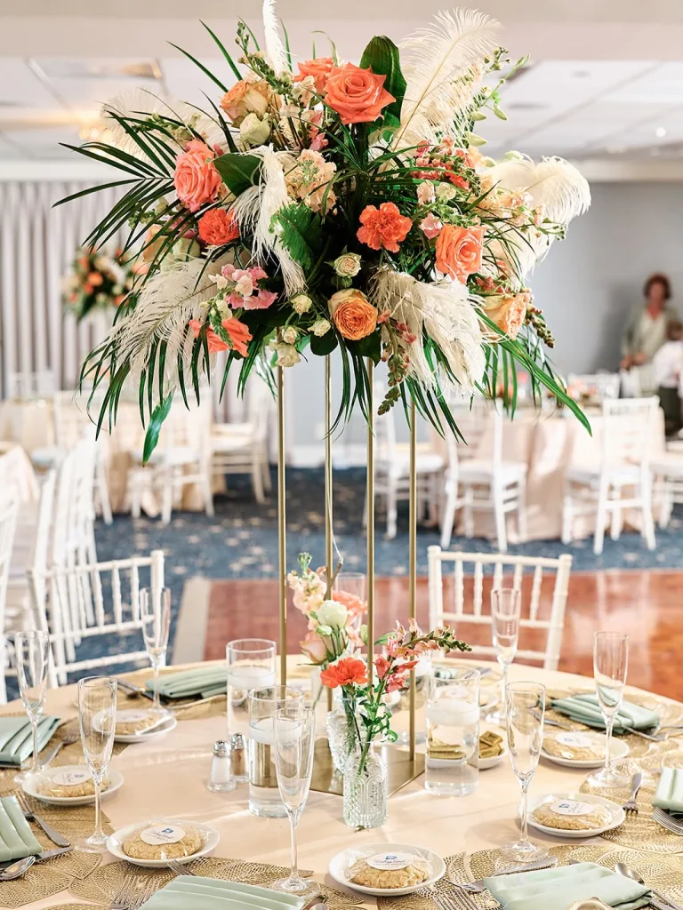 Feather-Accented Bouquet