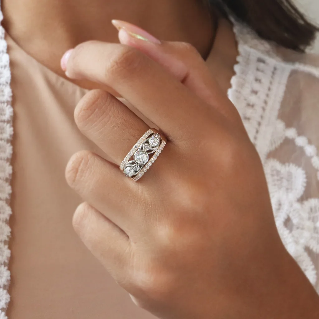 Personalized Anniversary Rings