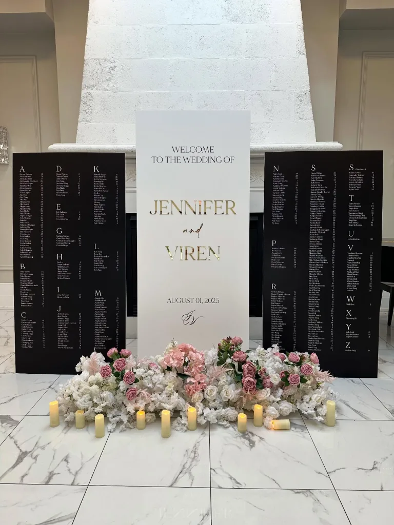 Music-Themed Seating Chart