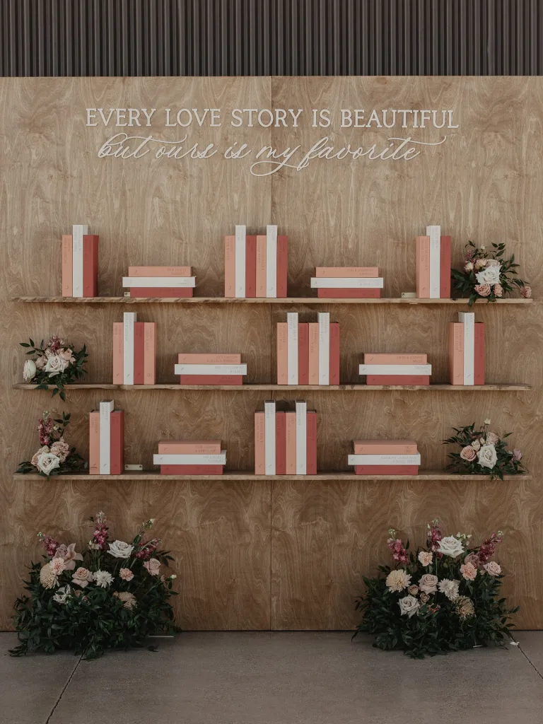 Book-Themed Seating Chart