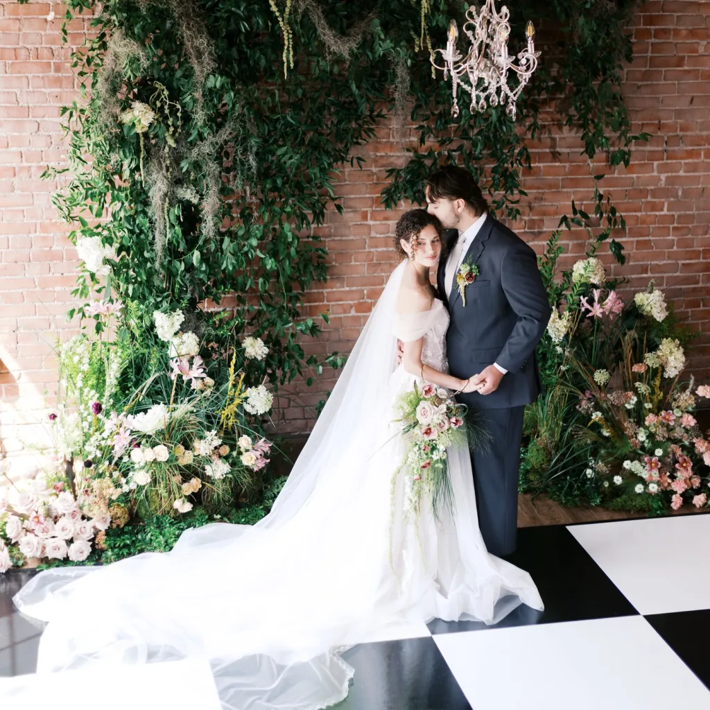  Classic Black and White Checkered Dance Floor