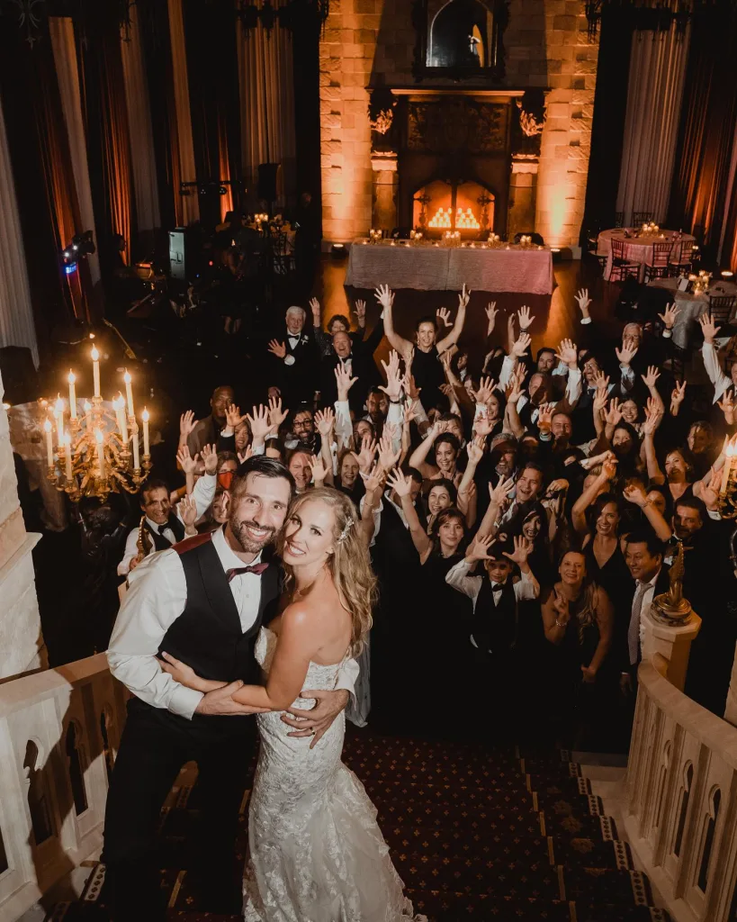 Dance Floor with Family Photos