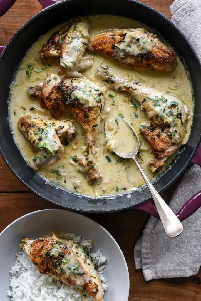Creamy French Chicken Tarragon
