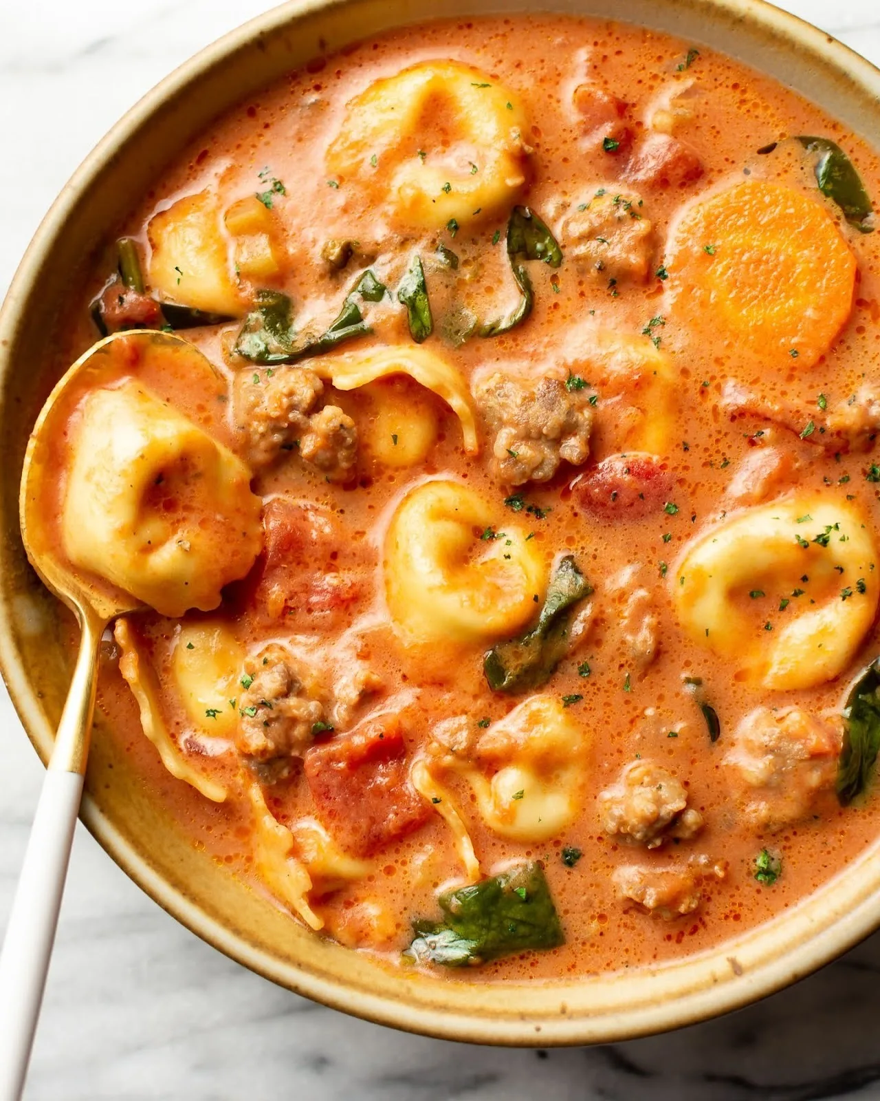 Crockpot Tortellini Soup