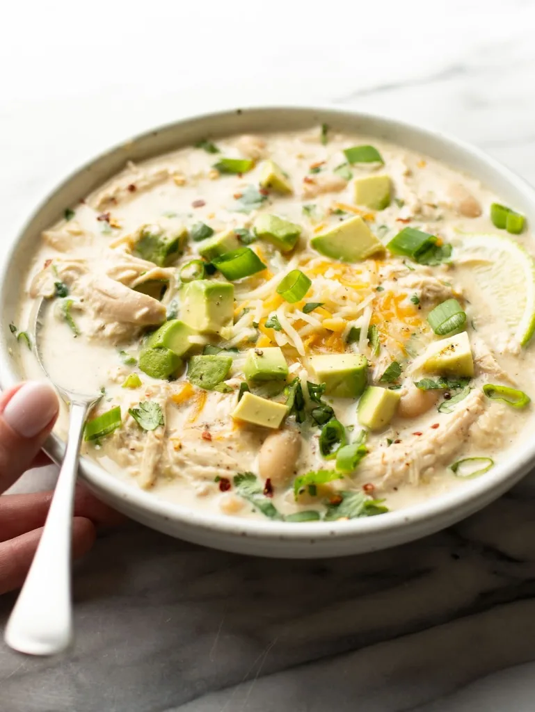 Instant Pot White Chicken Chili