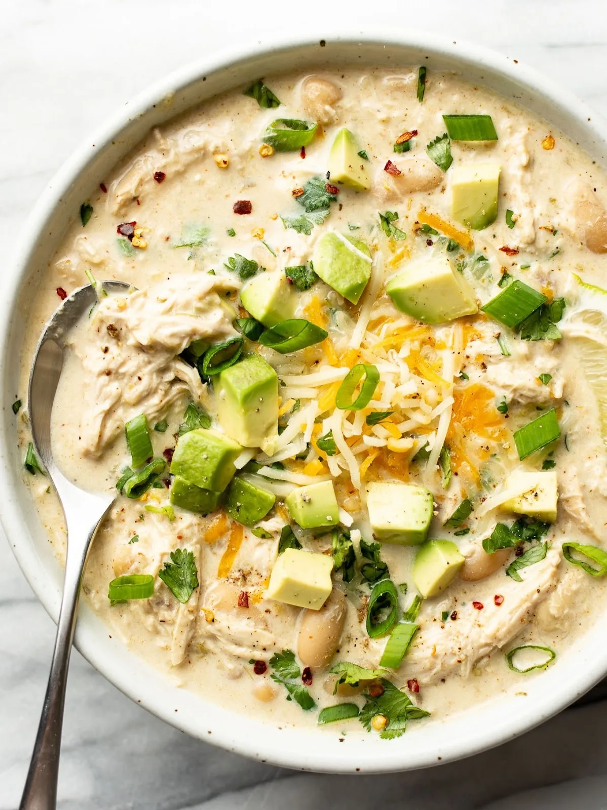 Instant Pot White Chicken Chili
