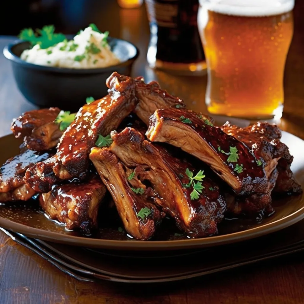 Crockpot Barbecue Ribs