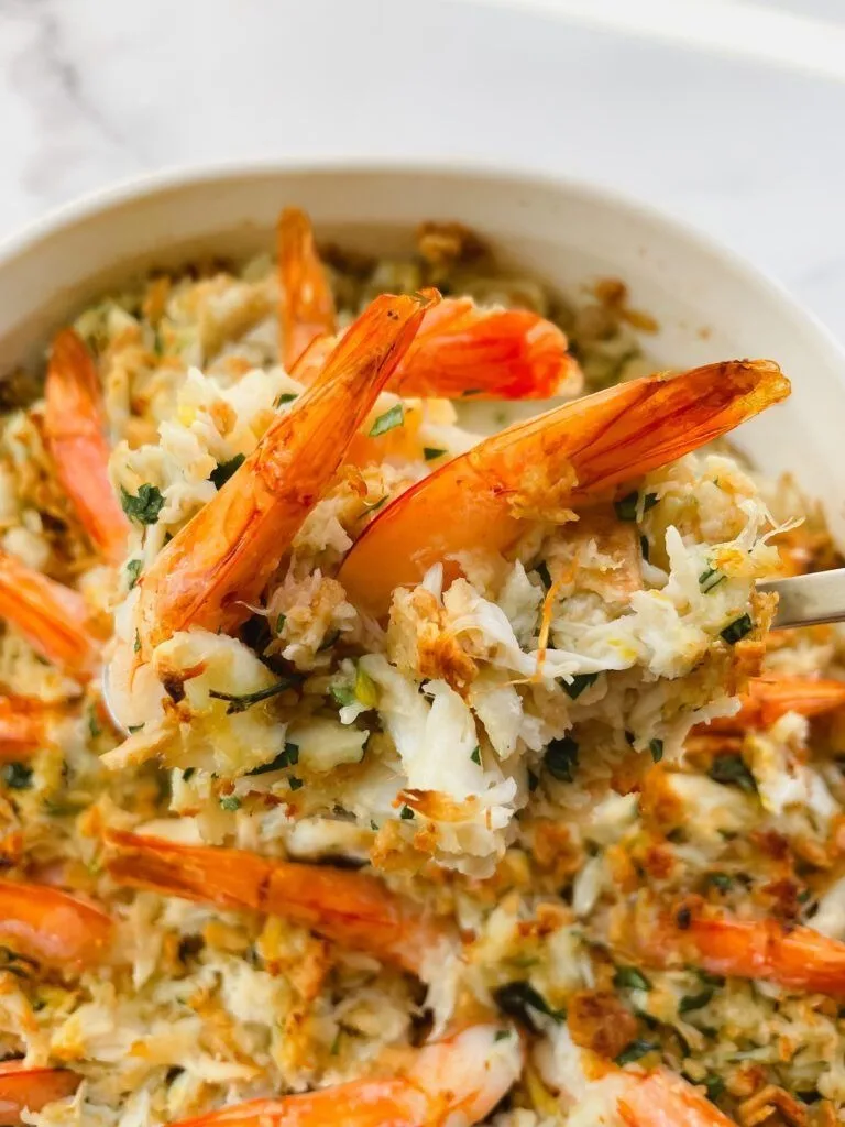 Baked Stuffed Shrimp Casserole