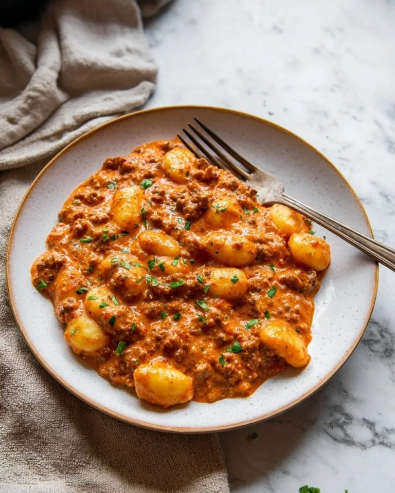 Easy Stovetop Gnocchi Lasagna