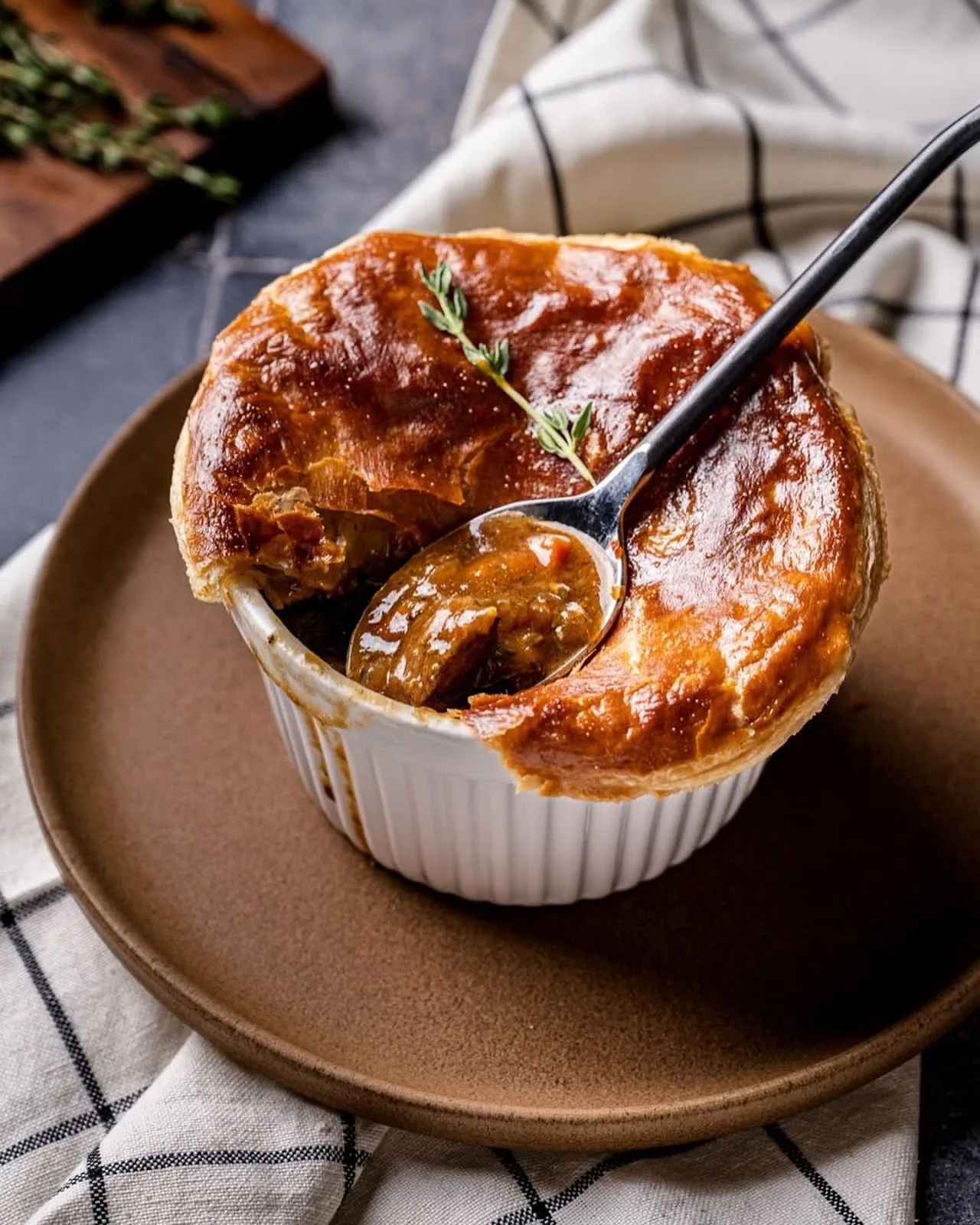 Steak and Ale Pot Pies
