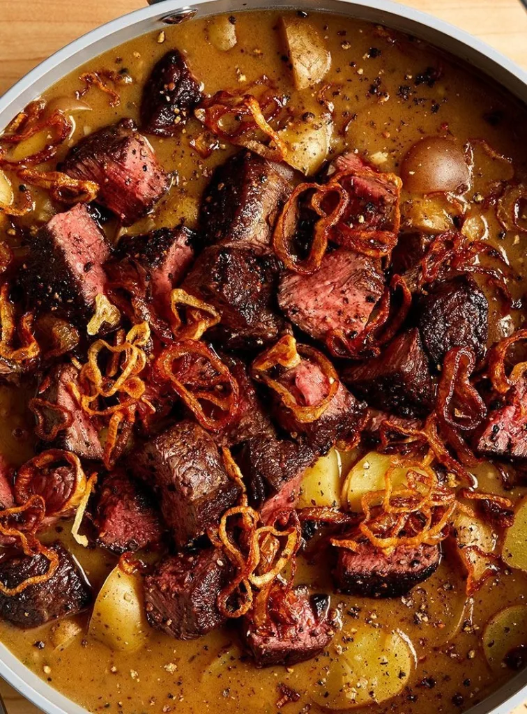 Steak Au Poivre Soup